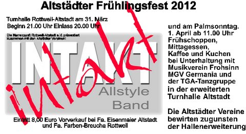 Altstädter Frühlingsfest 2012 Altstädter Frühlingsfest 2012